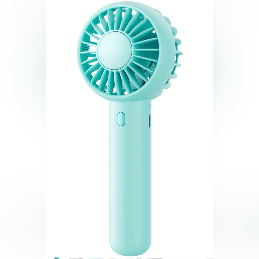 Portable mini fan with usb charger